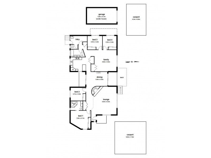 Montrose VIC 3765 Floorplan