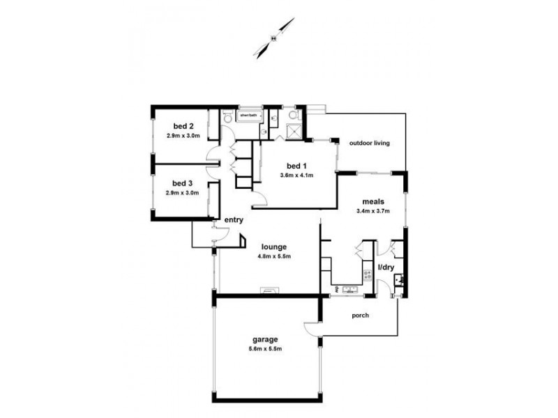 3A Ainslie Park Avenue, Croydon VIC 3136 Floorplan