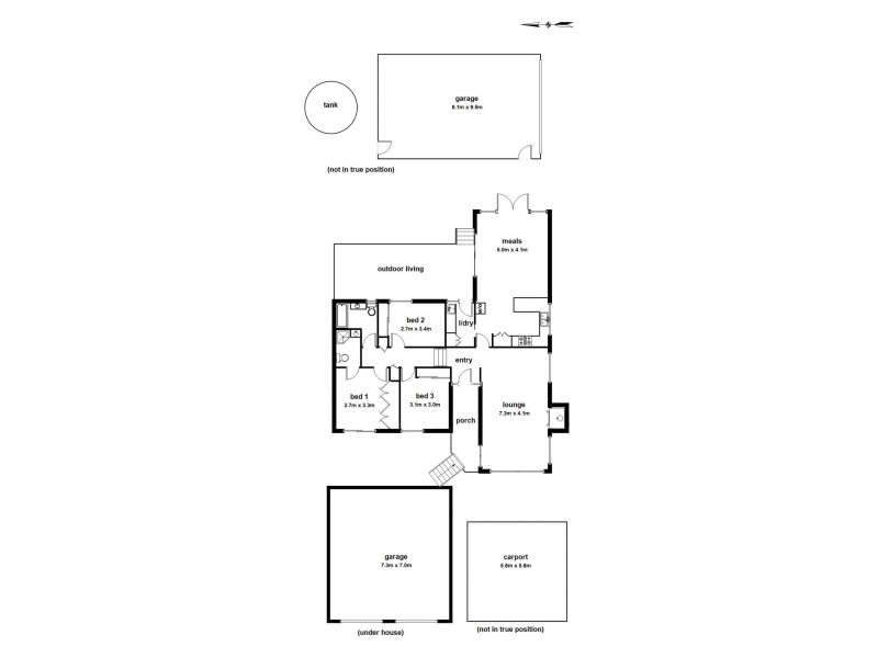 Montrose VIC 3765 Floorplan
