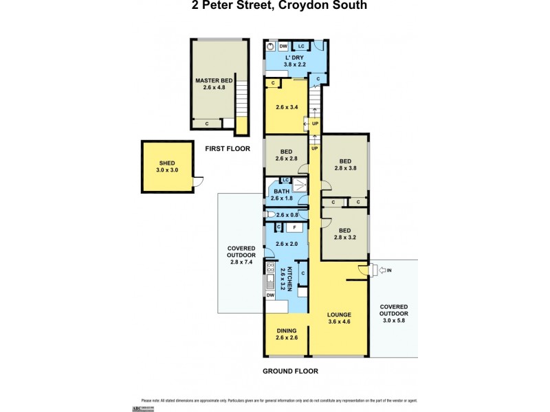2 Peter Street, Croydon South VIC 3136 Floorplan