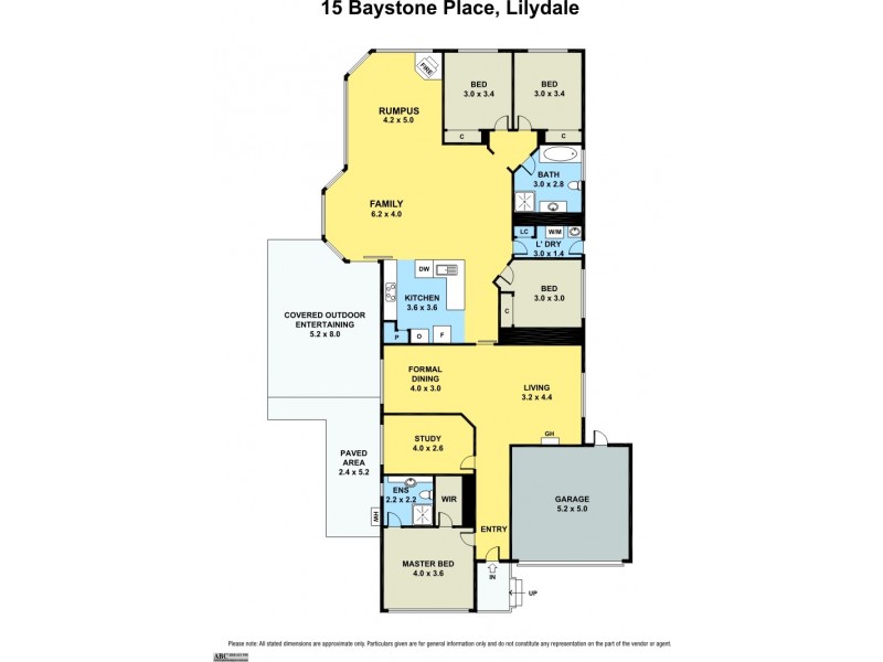 15 Baystone Place, Lilydale VIC 3140 Floorplan