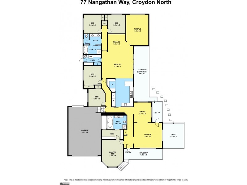 77 Nangathan Way, Croydon North VIC 3136 Floorplan