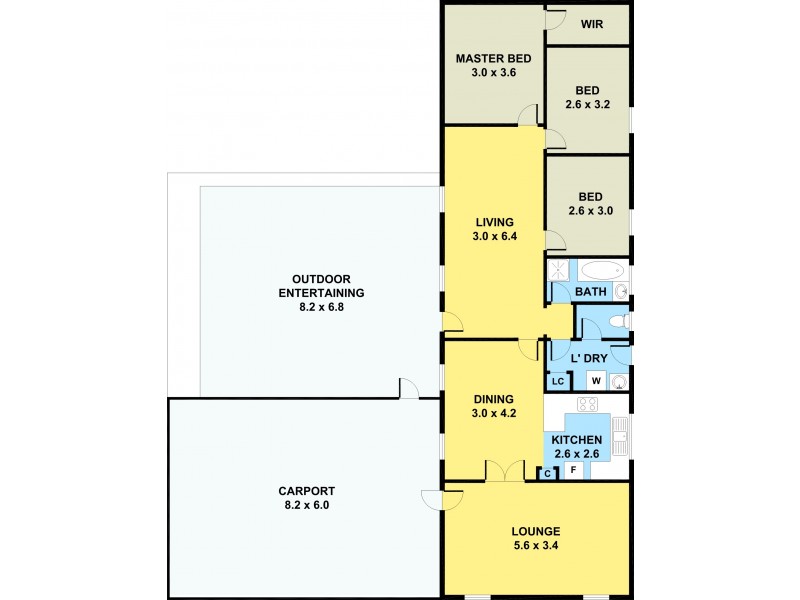 7 Chestnut Court, Montrose VIC 3765 Floorplan
