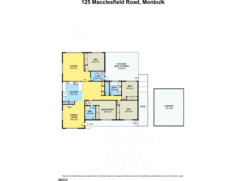 135 Macclesfield Road, Monbulk VIC 3793 Floorplan