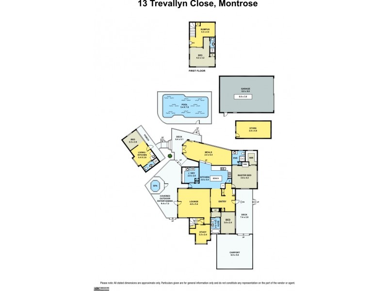 13 Trevallyn Close, Montrose VIC 3765 Floorplan