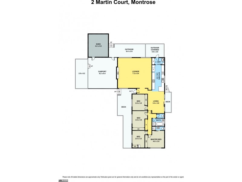 Montrose VIC 3765 Floorplan