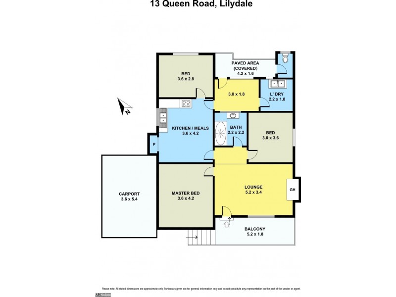 13 Queen Road, Lilydale VIC 3140 Floorplan