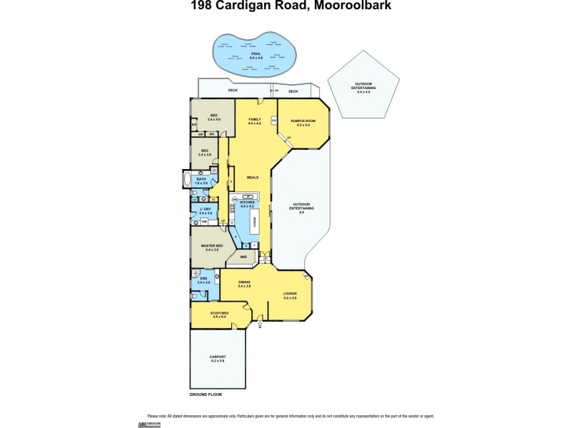 198 Cardigan Road, Mooroolbark VIC 3138 Floorplan