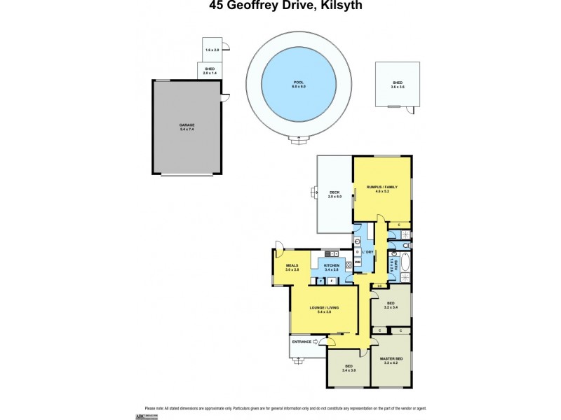45 Geoffrey Drive, Kilsyth VIC 3137 Floorplan