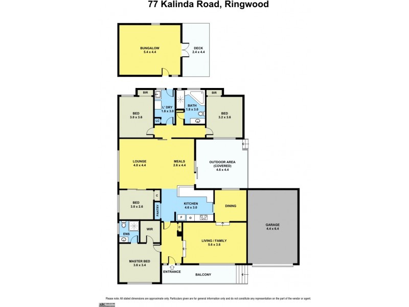 77 Kalinda Road, Ringwood VIC 3134 Floorplan