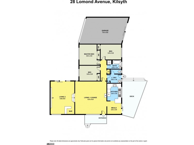 28 Lomond Avenue, Kilsyth VIC 3137 Floorplan
