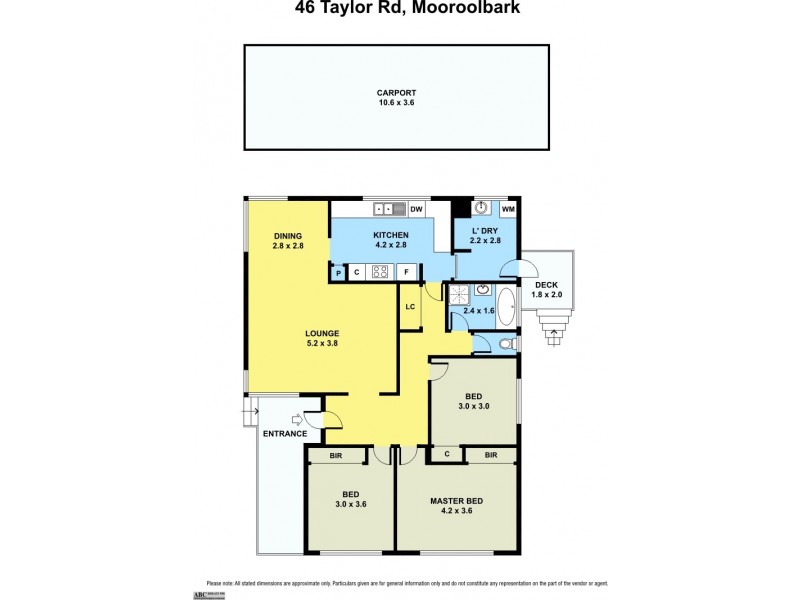 46 Taylor Road, Mooroolbark VIC 3138 Floorplan