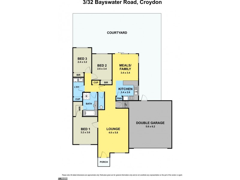 3/32 Bayswater Road, Croydon VIC 3136 Floorplan