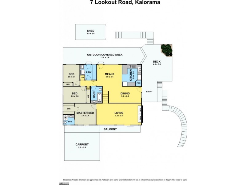 7 Lookout Road, Kalorama VIC 3766 Floorplan