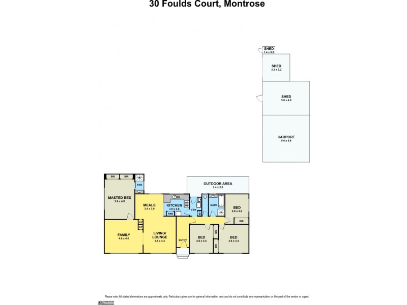 Montrose VIC 3765 Floorplan