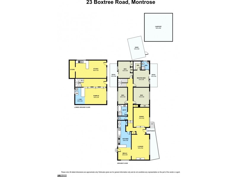 Montrose VIC 3765 Floorplan