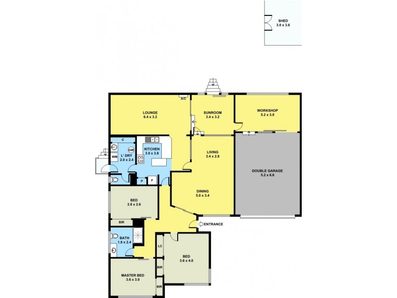 34 St Andrews Drive, Chirnside Park VIC 3116 Floorplan
