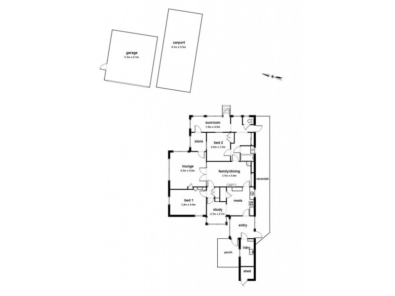396 Sheffield Road, Montrose VIC 3765 Floorplan