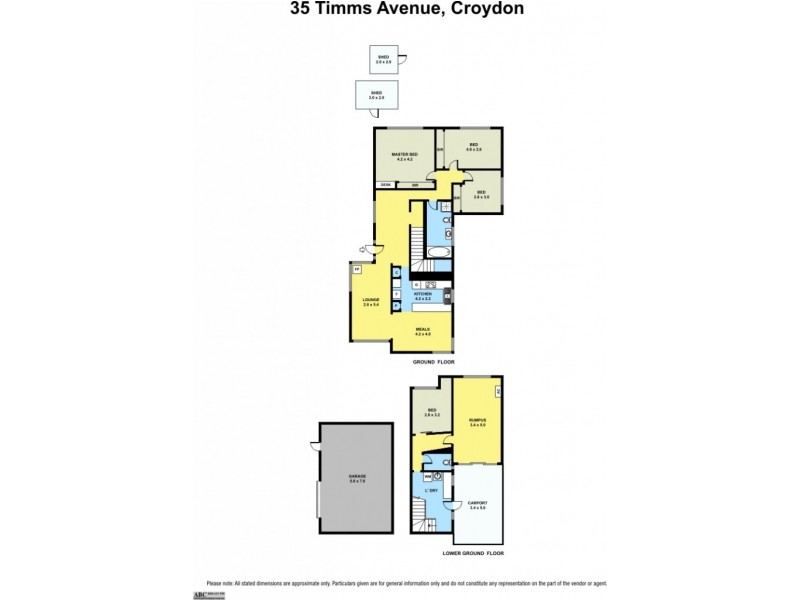 35 Timms Avenue, Croydon VIC 3136 Floorplan
