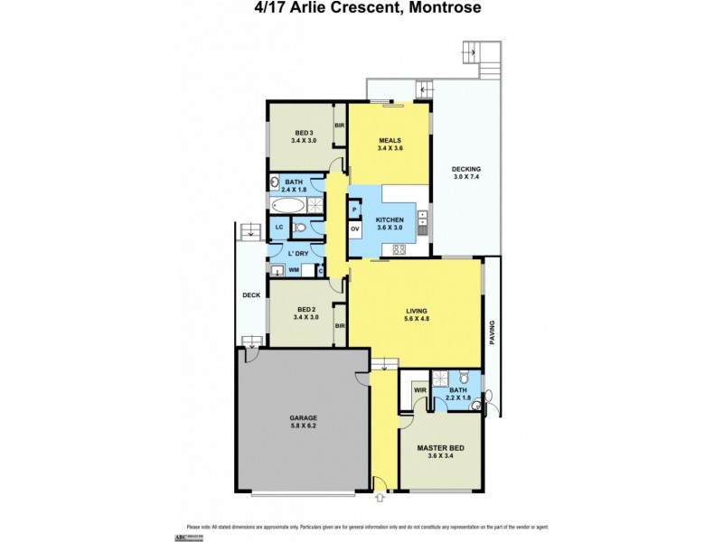4/17 Arlie Crescent, Montrose VIC 3765 Floorplan