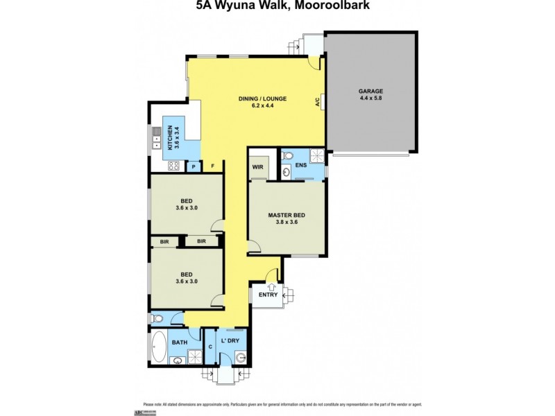 5a Wyuna Walk, Mooroolbark VIC 3138 Floorplan