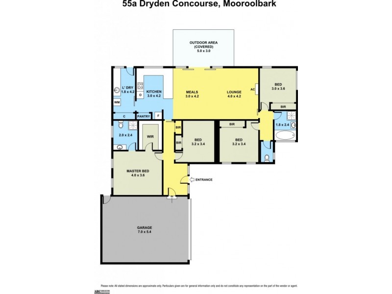 55a Dryden Concourse, Mooroolbark VIC 3138 Floorplan