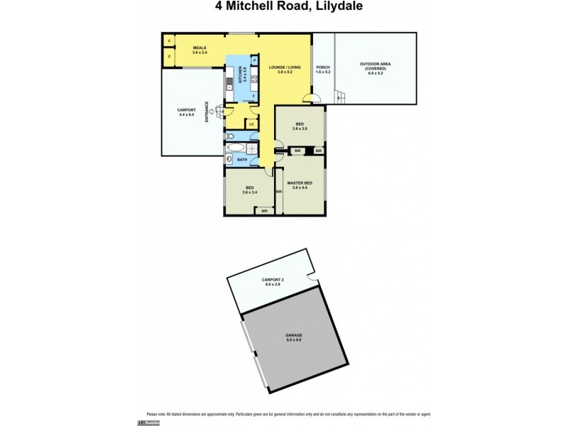 4 Mitchell Road, Lilydale VIC 3140 Floorplan