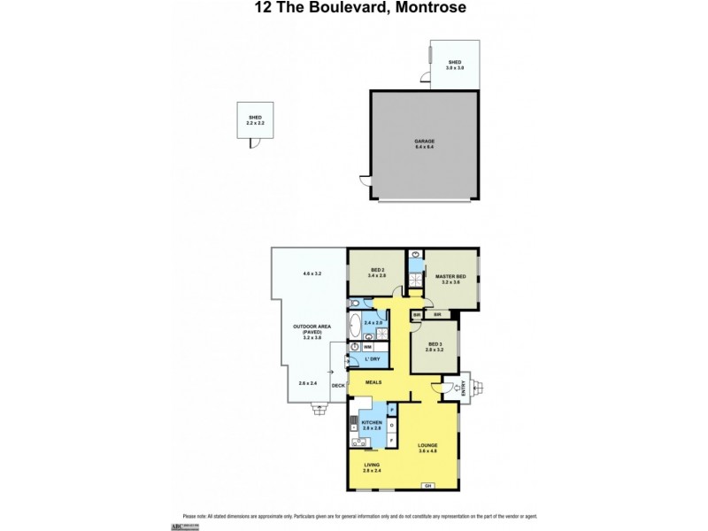 12 The Boulevard, Montrose VIC 3765 Floorplan