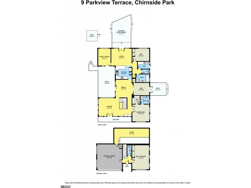 9 Parkview Terrace, Chirnside Park VIC 3116 Floorplan