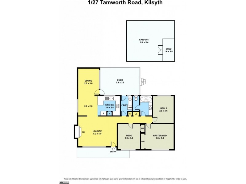 1/27 Tamworth Road, Kilsyth VIC 3137 Floorplan