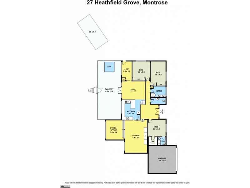 27 Heathfield Grove, Montrose VIC 3765 Floorplan