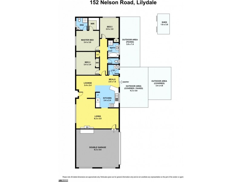 152 Nelson Road, Lilydale VIC 3140 Floorplan