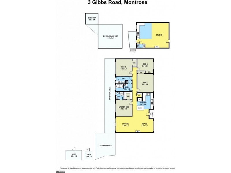 3 Gibbs Road, Montrose VIC 3765 Floorplan