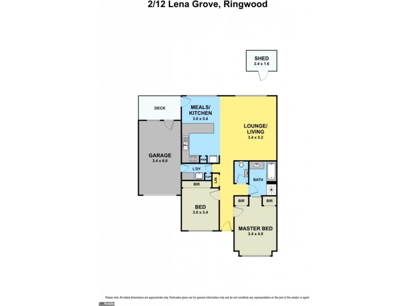 2/12 Lena Grove, Ringwood VIC 3134 Floorplan
