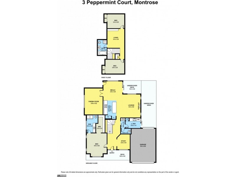3 Peppermint Court, Montrose VIC 3765 Floorplan