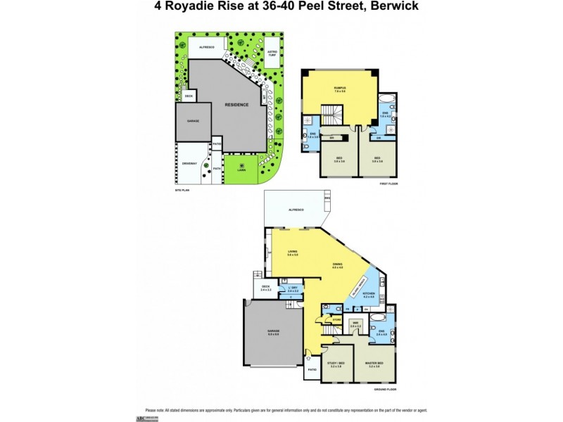 4 Royadie Rise at 36 – 40 Peel Street, Berwick VIC 3806 Floorplan