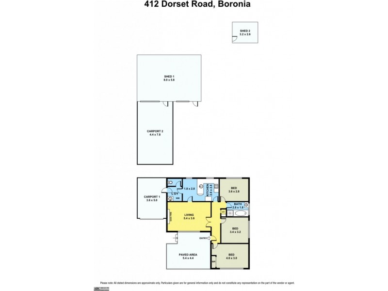 412 Dorset Road, Boronia VIC 3155 Floorplan