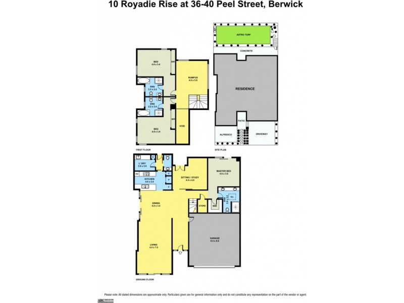 10 Royadie Rise at 36 – 40 Peel Street, Berwick VIC 3806 Floorplan
