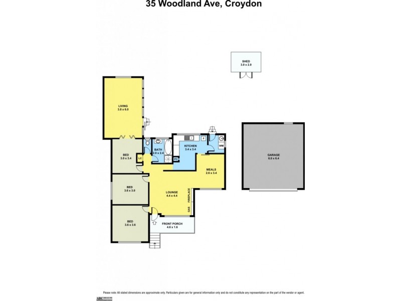 35 Woodland Ave, Croydon VIC 3136 Floorplan
