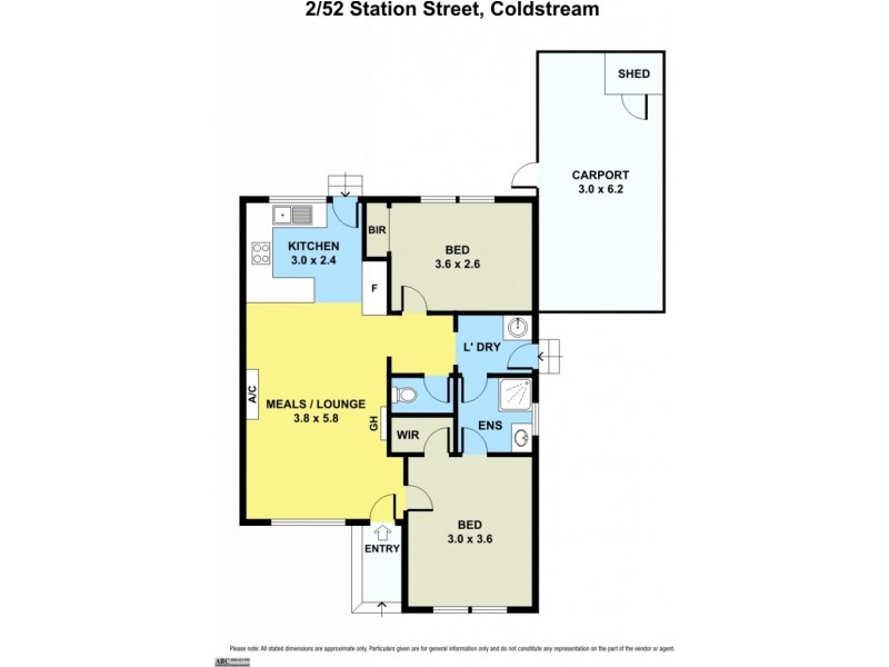 6/52 Station Street, Coldstream VIC 3770 Floorplan