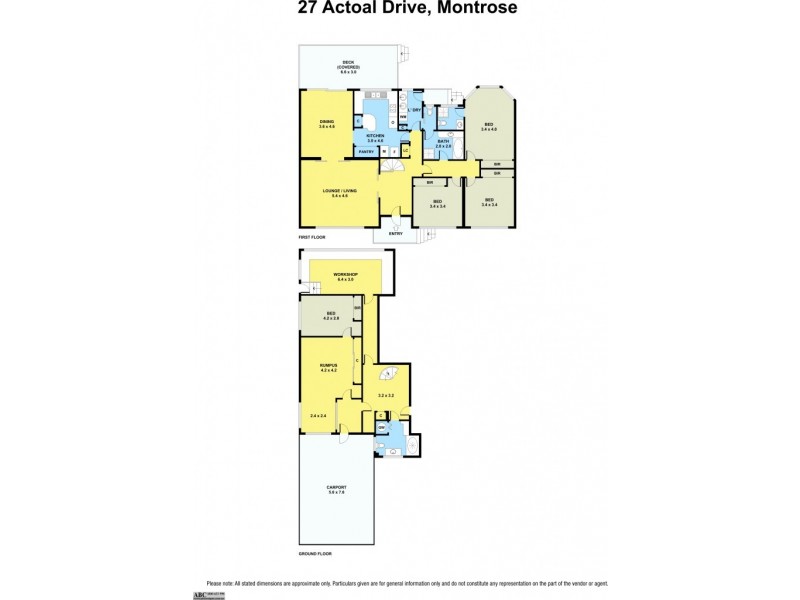 27 Actoal Drive, Montrose VIC 3765 Floorplan