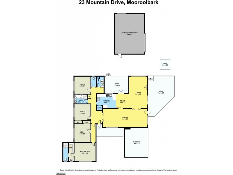 23 Mountain Drive, Mooroolbark VIC 3138 Floorplan