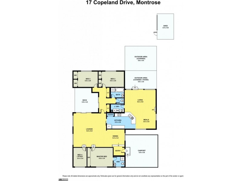17 Copeland Drive, Montrose VIC 3765 Floorplan