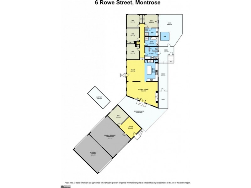 6 Rowe Street, Montrose VIC 3765 Floorplan