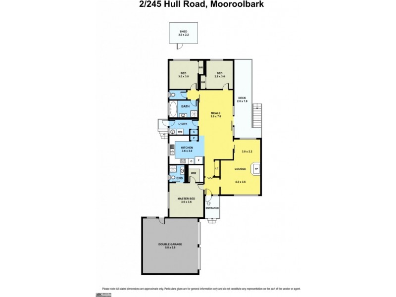 2/245 Hull Road, Mooroolbark VIC 3138 Floorplan