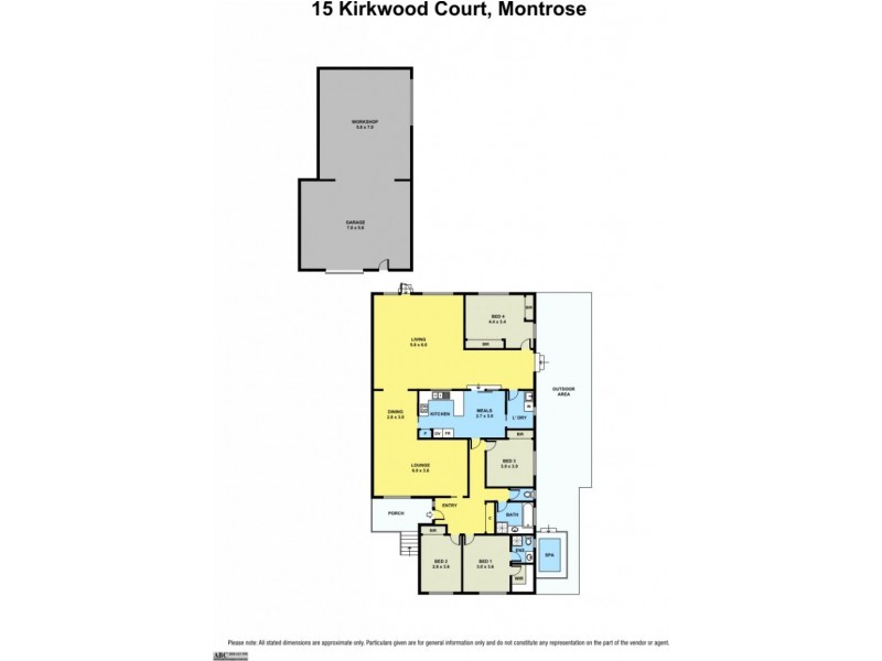 15 Kirkwood Court, Montrose VIC 3765 Floorplan