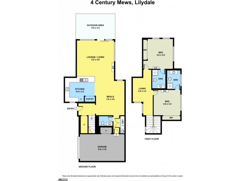 4 Century Mews, Lilydale VIC 3140 Floorplan