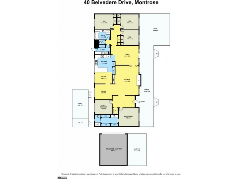 40 Belvedere Drive, Montrose VIC 3765 Floorplan