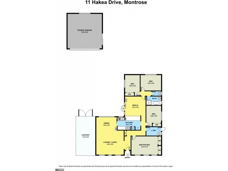 11 Hakea Drive, Montrose VIC 3765 Floorplan
