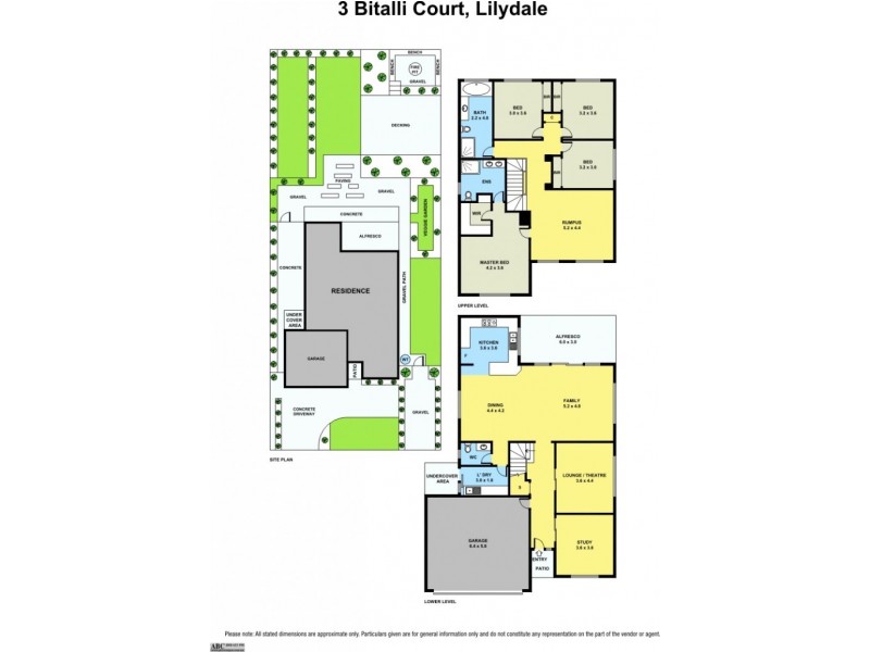 3 Bitalli Court, Lilydale VIC 3140 Floorplan